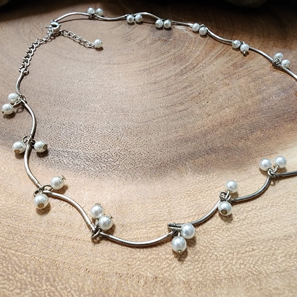 Premier Designs silver toned